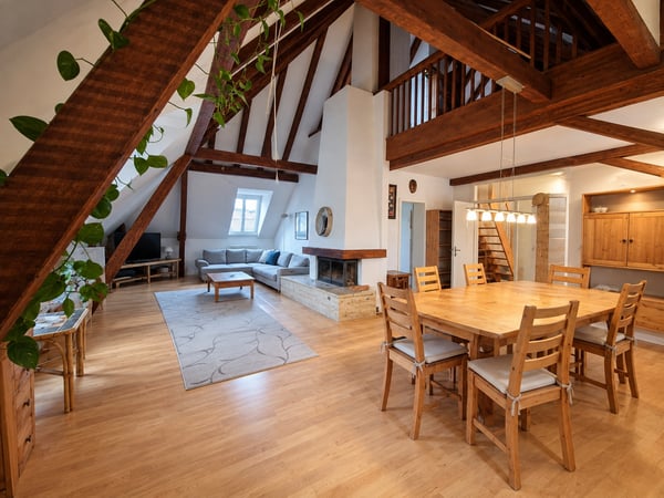 Maisonette-Genossenschafts-Wohnung mit grosser Dachterasse, mitten im Gundeli! 4