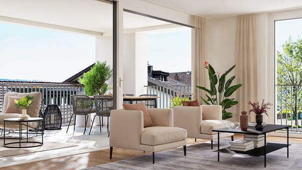 Moderne Eigentumswohnungen mit fantastischer Weitsicht 10