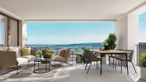 Moderne Eigentumswohnungen mit fantastischer Weitsicht 9