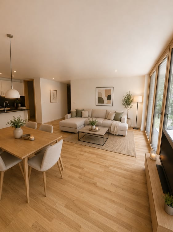 SOMMERAKTION: 1. Mietzins gratis - Moderne 3.5-Zimmerwohnung mit Gartenterrasse 2