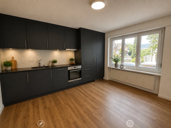 Ruhig gelegene Wohnung in Biel 2