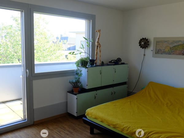 Moderne 2.5-Zimmer-Wohnung mit Balkon und Aussicht 7