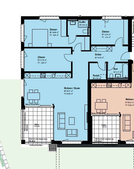 Moderne 2.5-Zimmer-Neubau-Wohnung an guter Lage in Thürnen 5
