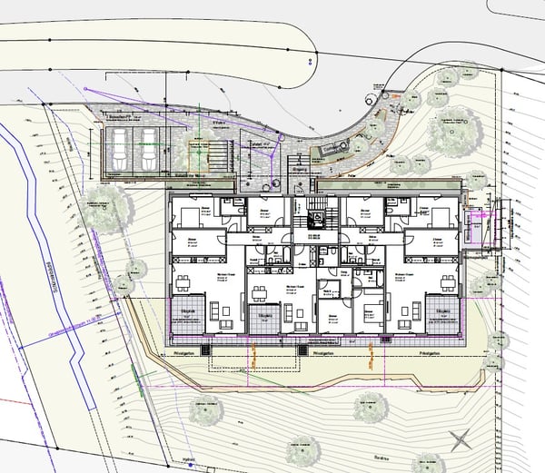 Moderne 2.5-Zimmer-Neubau-Wohnung an guter Lage in Thürnen 8