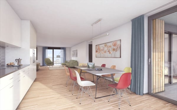 Familienwohnung im Neubau