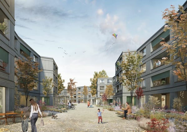 Familienwohnung im Neubau