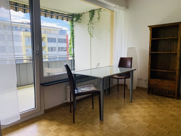 GELLERT near AESCHENPLATZ- 1 Room fully furnished 2