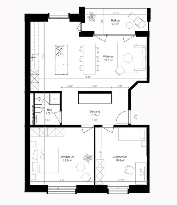 AUSSERGEWÖHLICHE ARCHITEKTUR AN EXZELLENTER LAGE 8