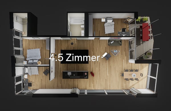 FAMILIENPARADIES MIT PRIVATEM GARTEN 9