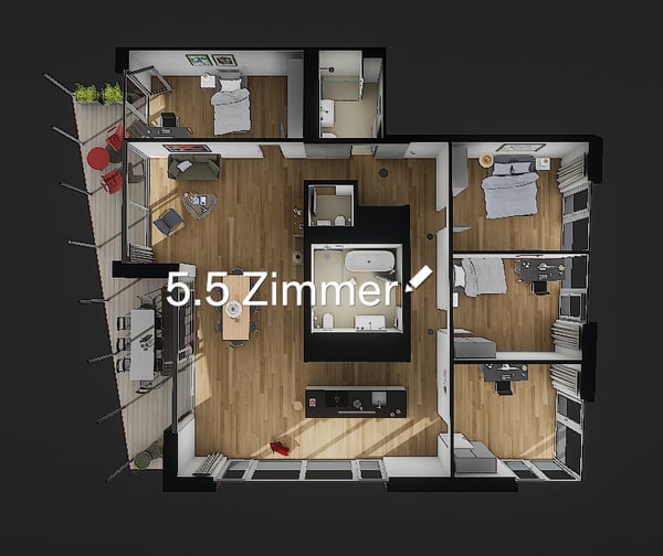 ZEITGENÖSSISCHE ARCHITEKTUR AN EXZELLENTER LAGE 9