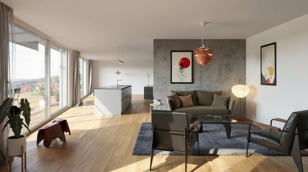 EINZIGARTIGE ATTIKAWOHNUNG MIT BESTECHENDEM PANORAMABLICK 2
