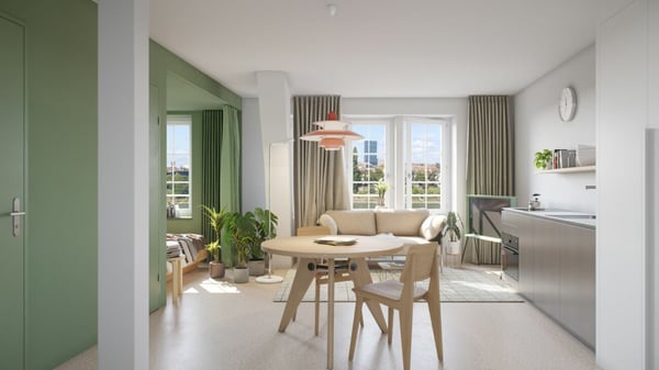 Wohnen direkt am Rhein (St. Alban-Tal) 1