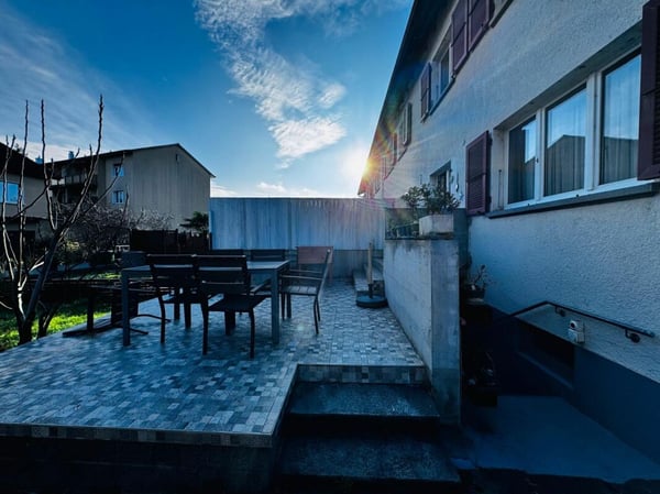 1.5-Zimmer-Eckreihenhaus in Muttenz -  modernisiert, grosser Garten an idealer Lage 14