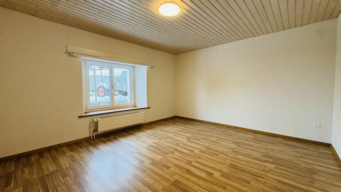 Maison bifamiliale facile d'entretien avec 2 unités de résidence, garage et 4-5 places de parking à Ramlinsburg