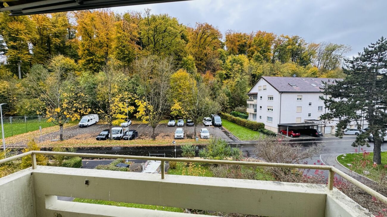 2.5-Zimmer: Balkon, Aussicht, Kellerabteil - per sofort