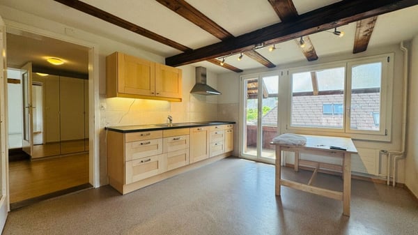 5-Zimmer-Wohnung mit mehreren Terrassen und ein Parkplatz inklusive 5