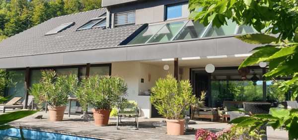 Exklusives Anwesen mit Villa, Nebenhaus, separater Wohneinheit, Praxis, Einstellhalle, Pool u. v. m. 7