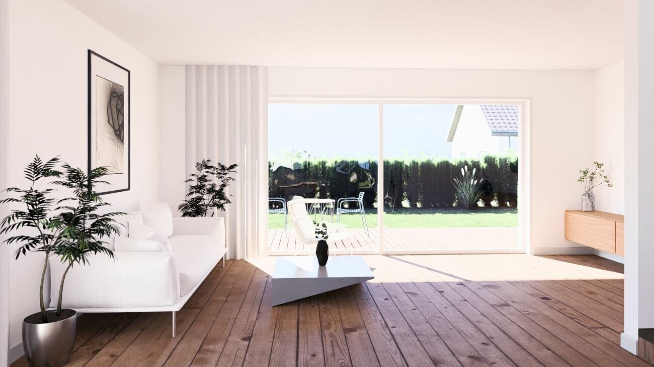 Bewilligtes Neubau-DEFH (Haus C), 6.5 DEFH, 3 Nasszellen, Garten, Sitzplatz, Carport & PP