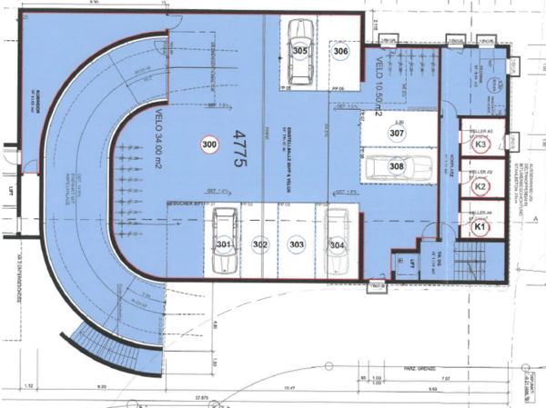 Neubau-Wohnung im 1. OG (w2), Balkon, Lift, Keller und 1 AEHP 21