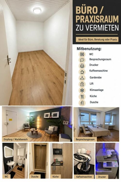 Grosszügiger Praxisraum in Basel zu vermieten 2