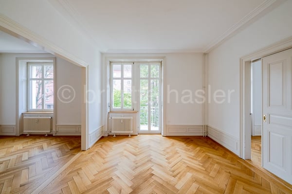 Stilvolle 1-Zimmer-Altbauwohnung an beliebter Lage im Gundeldingerquartier 1