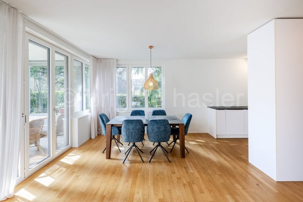 5-Zimmer-Eigentumswohnung mit eigenem Gartenanteil  an ruhiger und begrünter Lage 2