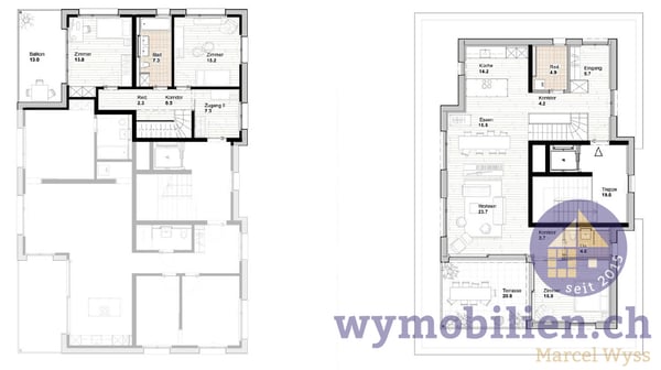 Attika-Maisonette Wohnung - ein Unikat für Anspruchsvolle 11