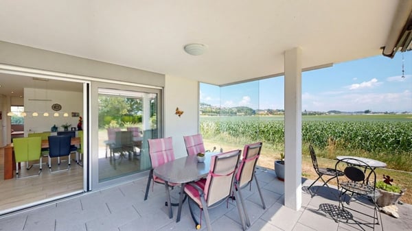 3.5-Zimmer-Gartenwohnung mit exklusivem 245 m² Garten und gedeckter Terrasse 14