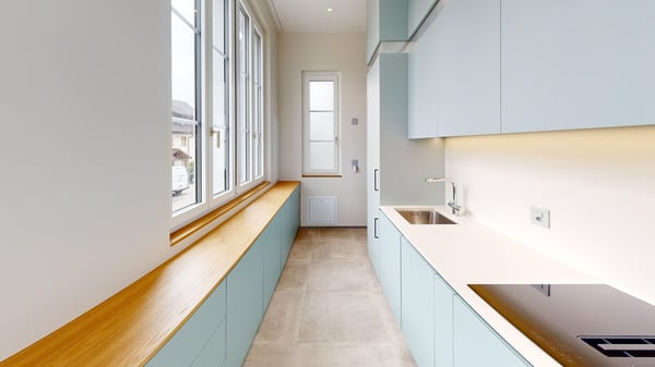 Erstvermietung: Charmantes, frisch renoviertes Tiny House mit privatem Garten in Boswil 2