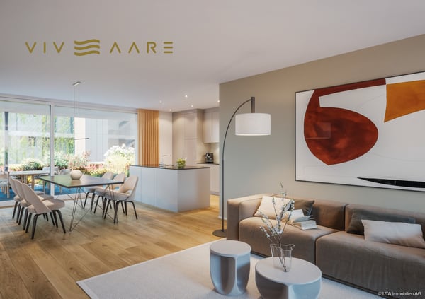 NEUBAU - BEZUG SOMMER 2027: VivAare Döttingen - Wohnen direkt an der A