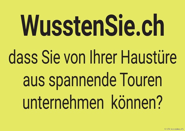 Naturnah, nachhaltig und gute Verbindungen, was will man mehr. 10