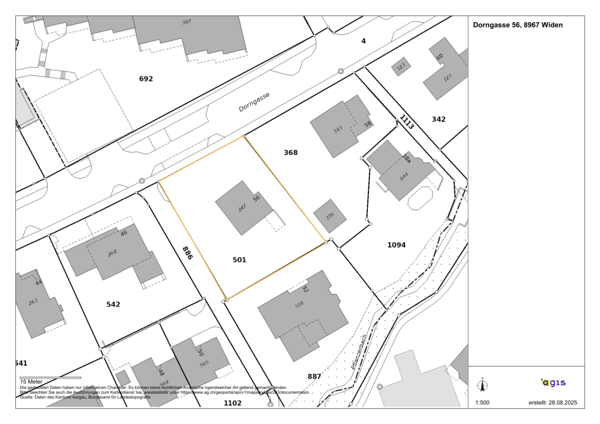 BAULAND - ZENTRAL - WOHNZONE 6