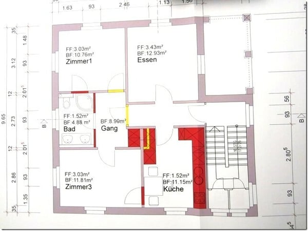 Helle 5.5-Zi. Maisonette-Attikawohnung mit Terrasse und Gartenanteil 10