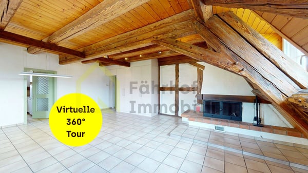 Grosse Maisonette-Wohnung mit Schlossfeeling
