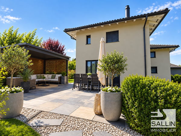 Propriété de haut standing avec piscine et appartement de 2½ pièces 9