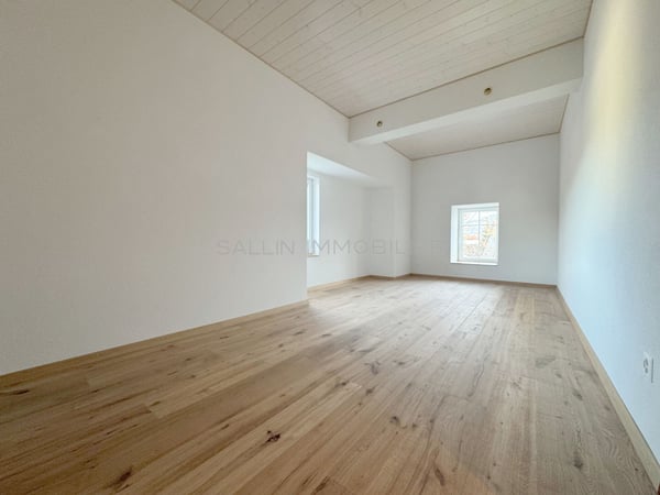 Spacieuse maison individuelle rénovée de 1½ pces au centre du village 9