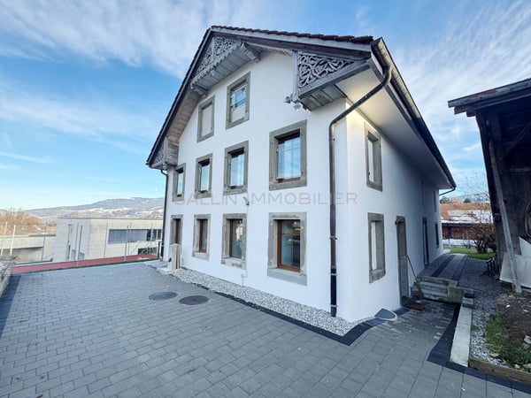 Spacieuse maison individuelle rénovée de 1½ pces au centre du village 1