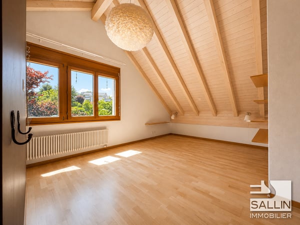 Spacieuse maison individuelle 5½ pièces, cadre paisible en impasse 5