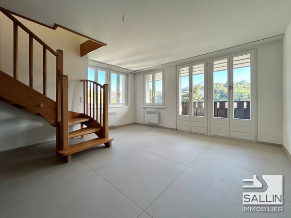 APPARTEMENT DUPLEX RENOVE DE 3½ PIECES A L'ENTREE DE LA BASSE VILLE 3