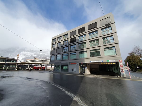 Tiefgaragen-Parkplatz direkt am Bahnhof Chur 2