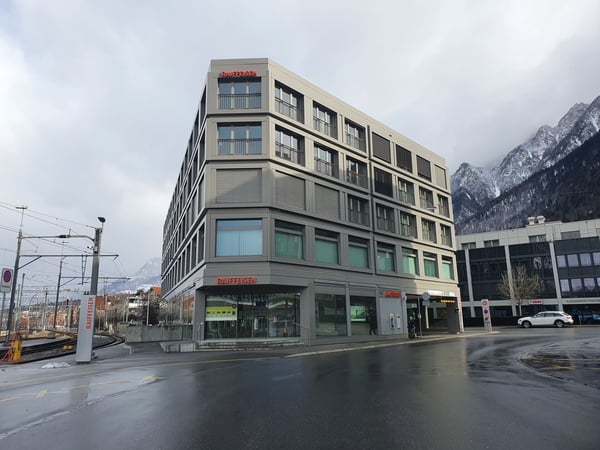 Tiefgaragen-Parkplatz direkt am Bahnhof Chur 1