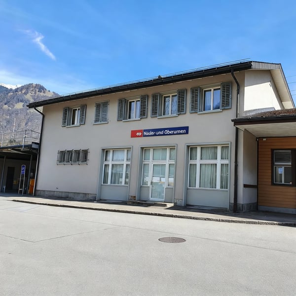 Gewerbe-, Bürofläche am Bahnhof Nieder- Oberurnen 1