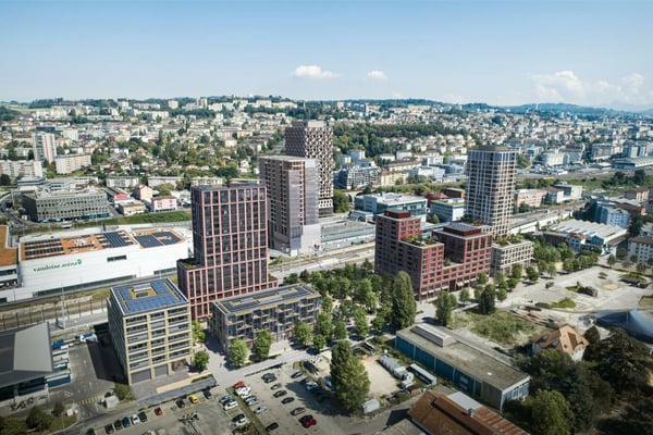 Bureaux à louer au sein de l'éco-quartier Central Malley 3