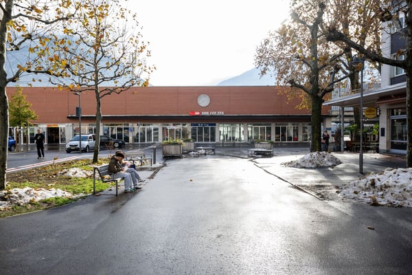 Surface commerciale de 26 m2 idéalement située à la gare de Sierre 3