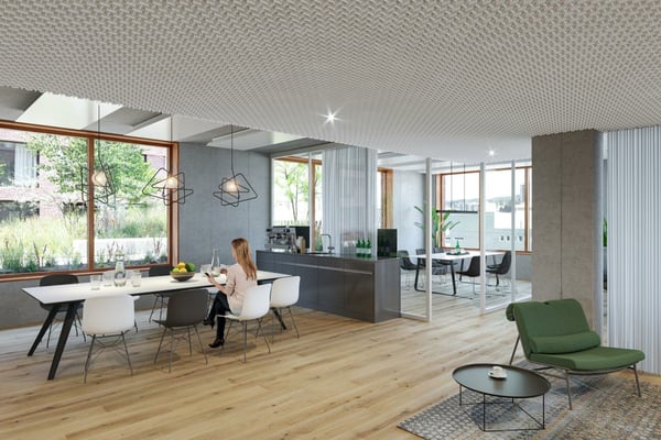 Bureaux dans le nouveau éco quartier de Central Malley 3