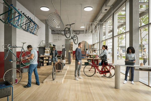 Volta Basel - Attraktive Gewerbefläche (A130, Dienstleistung) im Neubauprojekt Volta Basel