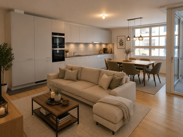 Sublissime appartement à deux pas de la gare de Renens. 4