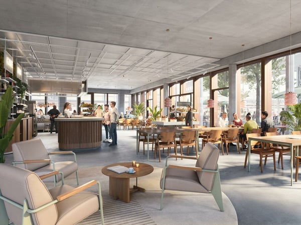 Terrasse mit Seeblick - Gastronomiefläche am Bahnhof Romanshorn 2