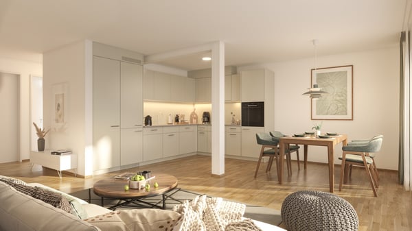 Attraktive 1.5-Zimmerwohnung modernisiert, ruhig und stadtnah 2