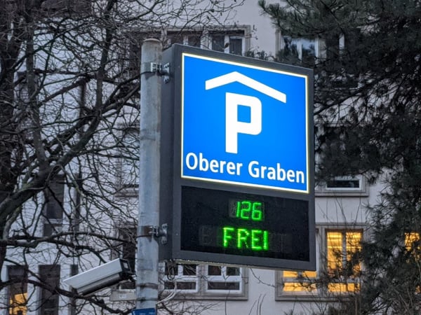 Einstellplätze an Zentrumslage Parkhaus Oberer Graben 3